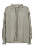 MOS MOSH - Mmmarb Sansa Emb Blouse - Pikkade varrukatega - L
