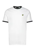 Lyle & Scott - Ringer T-Shirt - L&uuml;hikeste varrukatega - L