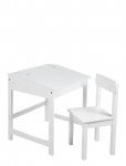 ROBA - Wooden Children's School Desk With Chair - Laste magamistoa komplektid - ONE SIZE
