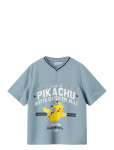 Name It - Nkmmilas Pokemon Nreg Ss Poly Top Sky - L&uuml;hikeste varrukatega - 146-152
