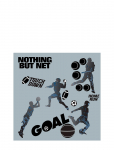 RoomMates - Wallstickers - Sports Silhouettes - Wall Stickers - ONE SIZE
