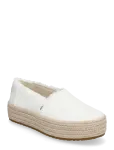 TOMS - White Canvas Fray Wm Valcia Esp - Madalad espadrillid - 38.5