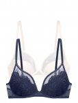 Dorina - Lincoln-2Pp Light Padded Plunge - Madala kaelusega rinnahoidjad - 80 E