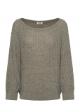 Monki - Loose Open-Knit Side Slit Sweater - Džemprid - M