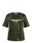 Kaffe Curve - Kcmirana Sequin Blouse - L&uuml;hikeste varrukatega - XL