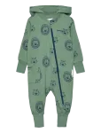 Geggamoja - College Jumpsuit Green Tiger - Kombinesoonid - 74/80