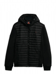 Superdry Sport - Hood Storm Fleece Hybrid Jkt - Polsterdatud jakid - XXL