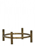 House Doctor - Lysestage, Hdmaxi, Advent, Antik Messingfinish - Advendik&uuml;&uuml;nlad - 30X30X12CM