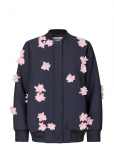 STINE GOYA - Double Sided Crepe, Floral Bomber Jacket - Bomber-jakid - XL