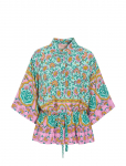 Hunk&oslash;n - Helene Shirt - L&uuml;hikeste varrukatega - XXL