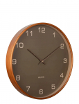 KARLSSON - Wall Clock Acento Wood White - Seinakellad - &Oslash; 40 CM
