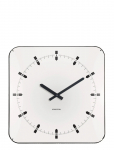 KARLSSON - Wall Clock Sucinto Dome Square White - Seinakellad - W35CM