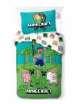 Minecraft - Bed Linen Senior Minecraft Jungle Explore - 140X200 70X90 Cm - Padjap&uuml;&uuml;rid - 140X20070X90CM