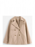 Lindex - Short Trench Coat - Mantlid - 128