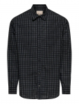 ONLY & SONS - Onsbali Poplin Checked Rlx Fit L/S Shirt - Ruudulised s&auml;rgid - M