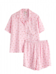 Lindex - Pyjama Set In Satin - Pidžaamakomplektid - 170