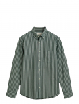 Gant - Reg Archive Poplin Stripe Shirt - Triibulised s&auml;rgid - S