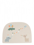Done By Deer - Silicone Placemat Celebration Sand - Lauamatid ja joogialused - 38X 26.5CM