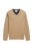 Tom Tailor - Basic V-Neck Knit - V-kaelusega - L