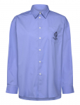 Sporty & Rich - Crown Tennis Oversized Shirt - Pikkade varrukatega - S