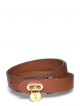 Lauren Ralph Lauren - Padlock Leather Belt - Taljev&ouml;&ouml;d - XL
