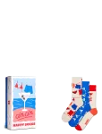 Happy Socks - 3-Pack Cin Cin Socks Gift Set - Tavalised sokid - 41-46