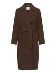 Kaffe - Kafanni Checked Coat - Talvemantlid - 34