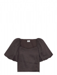 Twist & Tango - Audrina Linen Top - L&uuml;hikeste varrukatega - 38
