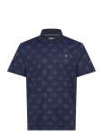 Original Penguin Golf - Victory Crest Jacquard Polo - Spordi l&uuml;hikeste varrukatega polos&auml;rgid - XXL