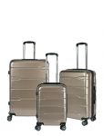 RakelW Travel - Rw Travel Ocean Vibes 3 Set V&auml;skor Sand - Piloodi- ja &auml;rikohvrid - ONE SIZE