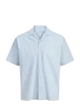 Jack & Jones - Jjmilo Seersucker Resort Shirt Ss - Vabaaja s&auml;rgid - S