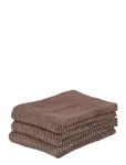 Zone Denmark - Dish Cloth 3 Pcs Brown - N&otilde;udepesulapid - 27X27X0.3CM x 27