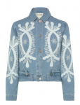 Desigual - Woman Denim Trucker Jacket - L&uuml;hikesed teksap&uuml;ksid - M