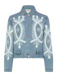 Desigual - Woman Denim Trucker Jacket - L&uuml;hikesed teksap&uuml;ksid - M