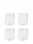 House Doctor - Drinking Glass, Hdsand, Clear - Joogiklaasid - 8.2X 7X 9CM