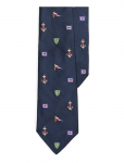 Polo Ralph Lauren - Nautical Silk Repp Tie - Lipsud - ONE SIZE