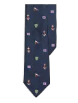 Polo Ralph Lauren - Nautical Silk Repp Tie - Lipsud - ONE SIZE