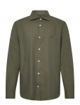 Morris - Flannel Herringbone Shirt-Slim Fit - Flanellist s&auml;rgid - XXL
