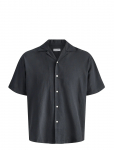 Jack & Jones - Jjebreeze Linen Blend Resort Shirt Ss Sn - Vabaaja s&auml;rgid - XXL