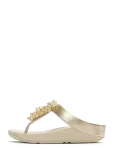 FitFlop - Fino Bead-Cluster Toe-Post Sandals - Pl&auml;tud - 38