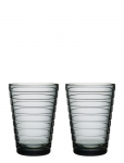 Iittala - Aino Aalto Tumbler 33Cl Grey 2Pc - Joogiklaasid - 33 CL