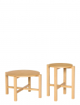 H&uuml;bsch - Four Coffee Table Natural (Set Of 2) - Kohvilauad - 68X42CM