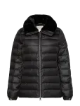 Calvin Klein - Satin Lw Short Puffer With Fur - Polsterdatud jakid - XS