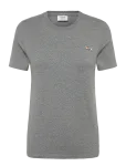 Maison Kitsune - Baby Fox Patch Regular Tee-Shirt - L&uuml;hikeste varrukatega - M