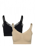 Only Maternity - Olmrosie Nursing Lace Bra 2-Pack Acc - Tugikaarteta rinnahoidjad - L/XL