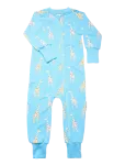 Geggamoja - Bamboo Two Way Zip Pyjamas - Pidžaama kombinesoonid - 74/80