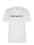 Burberry - Maud Embroidered T-Shirt - L&uuml;hikeste varrukatega - XS