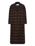 Filippa K - Vanessa Vented Check Coat - Talvemantlid - 34