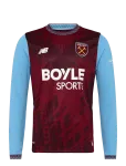 New Balance - West Ham United 26/27 Home Long Sleeve Jersey - Spordi jalgpallis&auml;rgid - XL