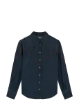 Wrangler - Western Yoke Shirt - Teksas&auml;rgid - M x 00